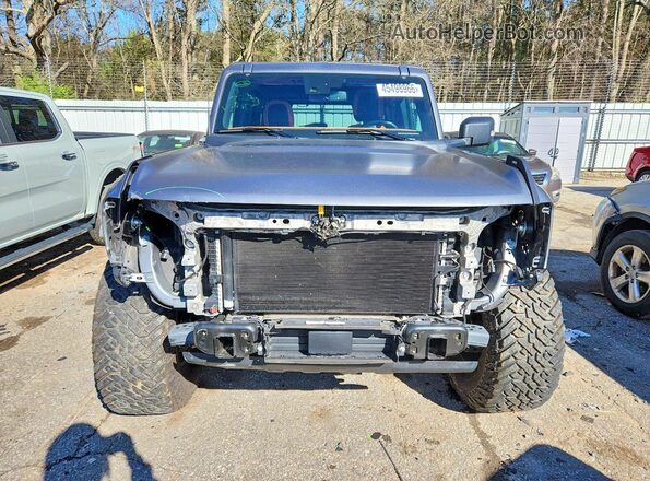 1FMEE5DP8PLA83290 2023 FORD BRONCO Gray Widok z przodu