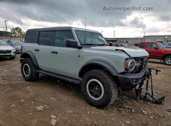 1FMEE5DP8PLB92638 2023 FORD BRONCO Gray Przód prawy