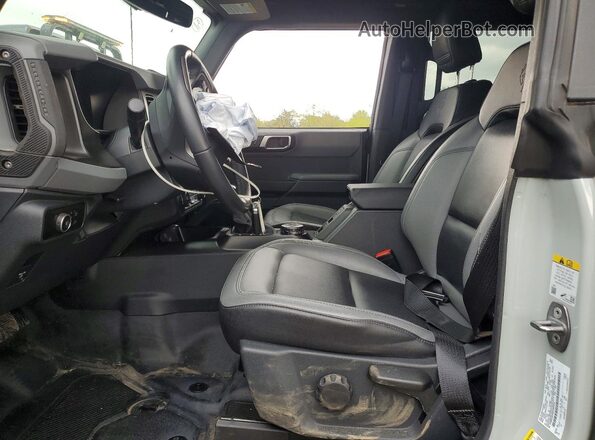 1FMEE5DP8PLB92638 2023 FORD BRONCO Gray Widok wnętrza z przodu
