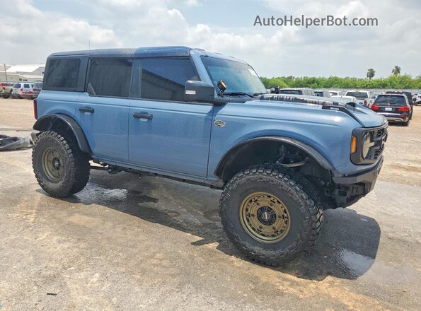1FMEE5DP8PLC10572 2023 FORD BRONCO Blue წინა მარჯვენა