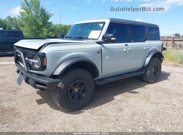 1FMEE5DP9MLA66557 2021 FORD BRONCO Gray Przód lewy