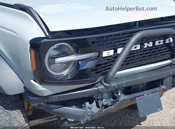 1FMEE5DP9MLA66557 2021 FORD BRONCO Gray Widok z przodu