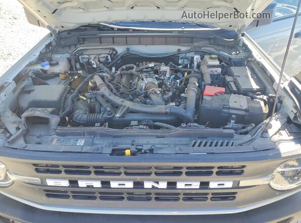 1FMEE5DP9NLB07366 2022 FORD BRONCO Gray Vista del compartimento del motor