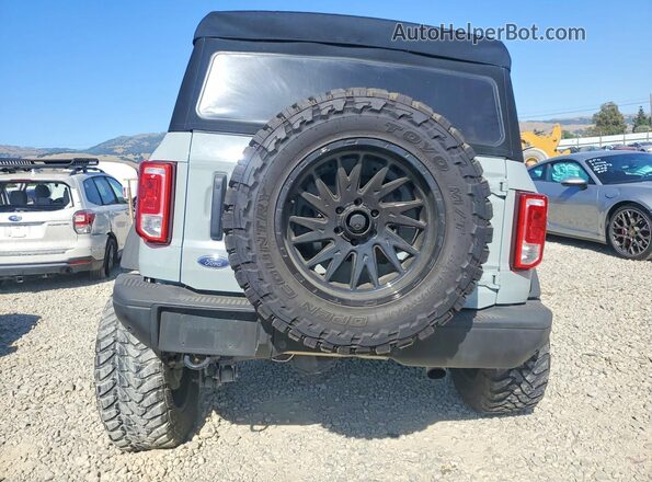 1FMEE5DP9NLB07366 2022 FORD BRONCO Gray Vista trasera