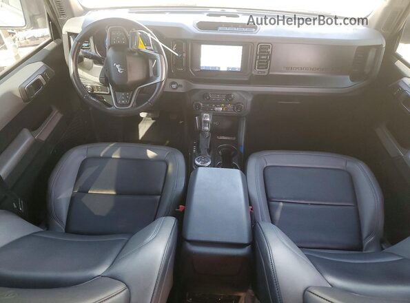 1FMEE5DP9NLB07366 2022 FORD BRONCO Gray Vista del salpicadero