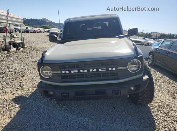1FMEE5DP9NLB07366 2022 FORD BRONCO Gray Vista frontal