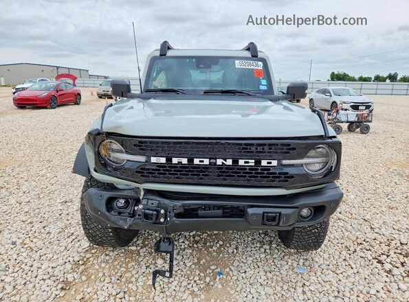 1FMEE5DP9PLA83525 2023 FORD BRONCO Серый Вид спереди