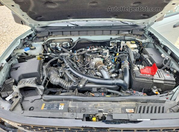 1FMEE5DP9PLA83525 2023 FORD BRONCO Серый Вид подкапотного пространства