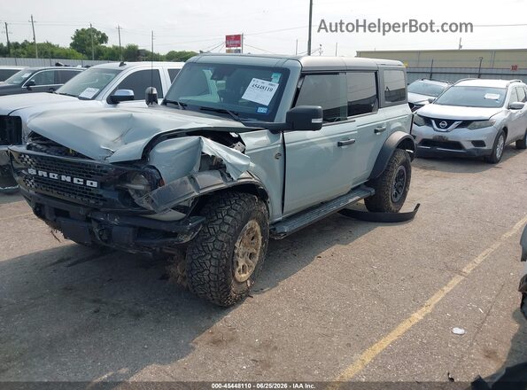 1FMEE5DPXNLB83341 2022 FORD BRONCO Gray Front left