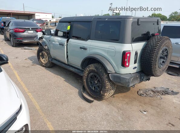 1FMEE5DPXNLB83341 2022 FORD BRONCO Gray Rear left