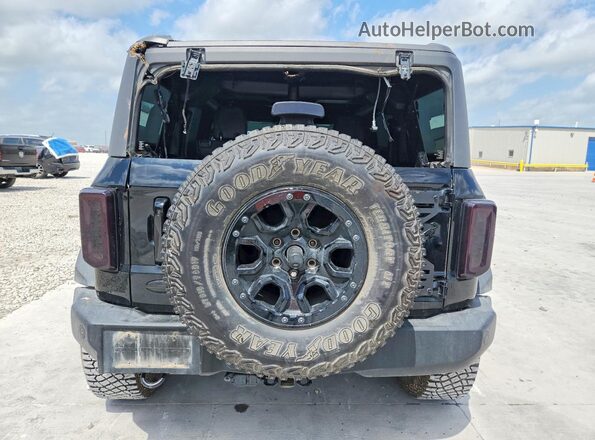 1FMEE5DPXPLB87523 2023 FORD BRONCO Black Вид ззаду