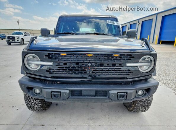 1FMEE5DPXPLB87523 2023 FORD BRONCO Black Вид спереду