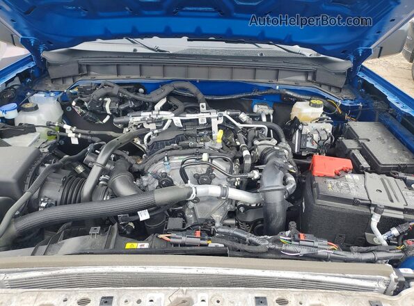 1FMEE7BH4SLB77876 2025 FORD BRONCO Blue Engine compartment view