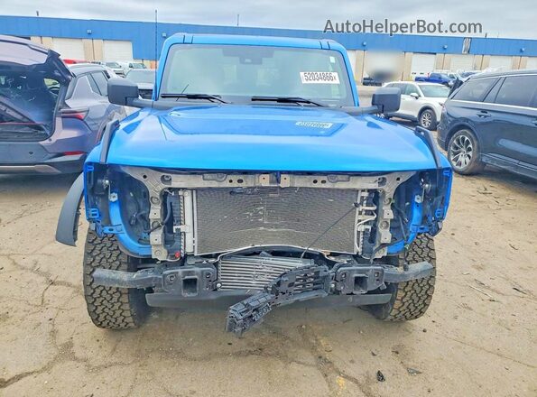 1FMEE7BH4SLB77876 2025 FORD BRONCO Blue Front view