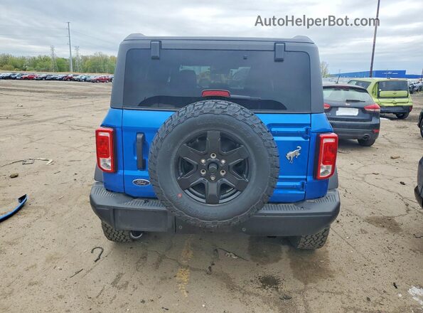 1FMEE7BH4SLB77876 2025 FORD BRONCO Blue Rear view