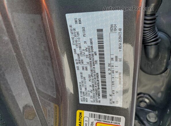 1FMEE7BH6SLB10826 2025 FORD BRONCO Gray 