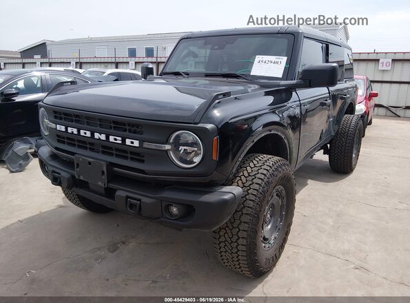 1FMEE7BH9SLA67650 2025 FORD BRONCO Black წინა მარცხენა ხედი სამი მეოთხედიდან