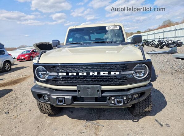 1FMEE7BHXSLB08139 2025 FORD BRONCO Cream წინა ხედი