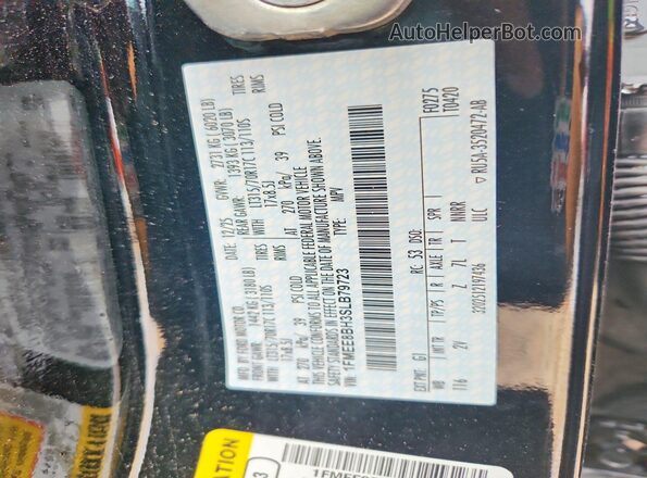 1FMEE8BH3SLB79723 2025 FORD BRONCO Black Vista del compartimento del motor
