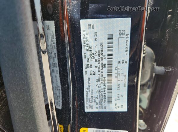1FMEE8BP5SLB76992 2025 FORD BRONCO Black VIN կոդի պիտակի տեսք