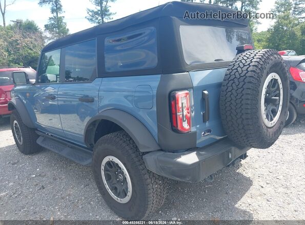 1FMEE9BP1SLA64759 2025 FORD BRONCO Blue Trasero izquierdo