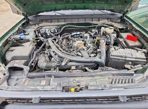 1FMEE9BP1SLB12471 2025 FORD BRONCO Green Սալոնի հետևի տեսք