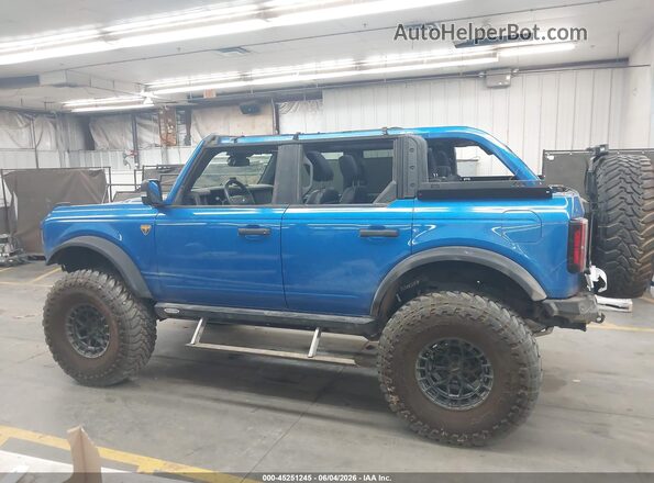 1FMEE9BP4SLA69647 2025 FORD BRONCO Blue Սալոնի 360 աստիճան տեսք
