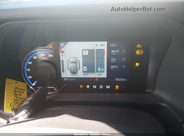 1FMEE9BP5RLA95846 2024 FORD BRONCO White Вид задніх сидінь