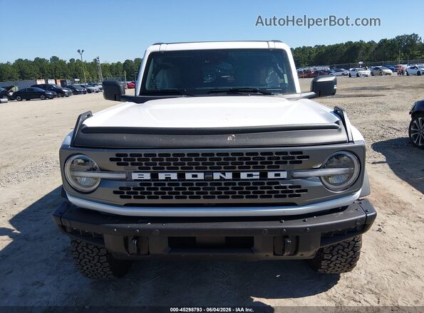 1FMEE9BP5RLA95846 2024 FORD BRONCO White Вид щитка приладів