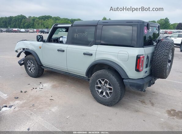 1FMEE9BP5RLB09034 2024 FORD BRONCO Серый Задняя левая четверть