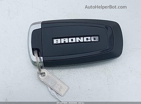 1FMEE9BP5RLB09034 2024 FORD BRONCO Серый Вид панели приборов