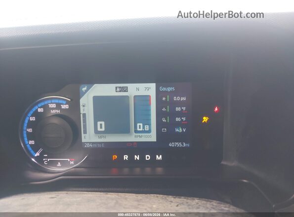 1FMEE9BP7RLA07220 2024 FORD BRONCO Blue Вид задніх сидінь