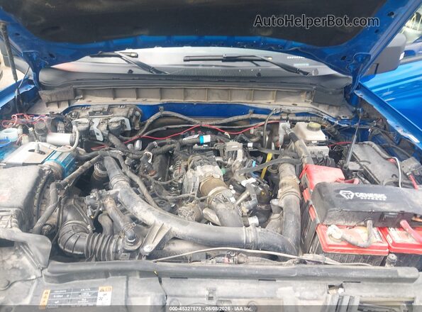 1FMEE9BP7RLA07220 2024 FORD BRONCO Blue Вид ззаду