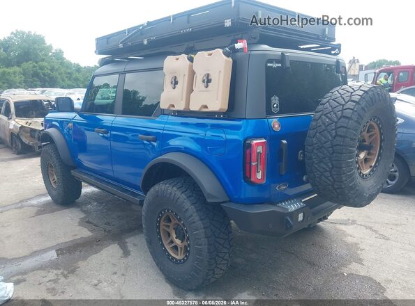 1FMEE9BP7RLA07220 2024 FORD BRONCO Blue Задня ліва чверть