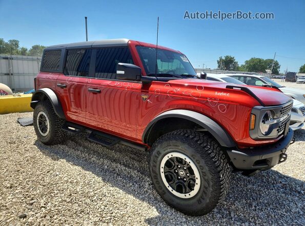 1FMEE9BP7RLA69488 2024 FORD BRONCO Red წინა მარჯვენა
