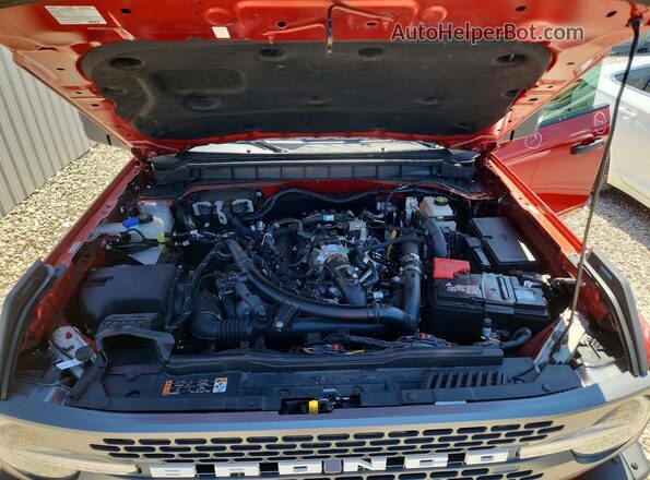 1FMEE9BP7RLA69488 2024 FORD BRONCO Red უკანა სალონის ხედი