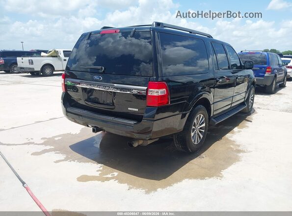 1FMJK1HT0HEA61376 2017 FORD EXPEDITION EL Black 