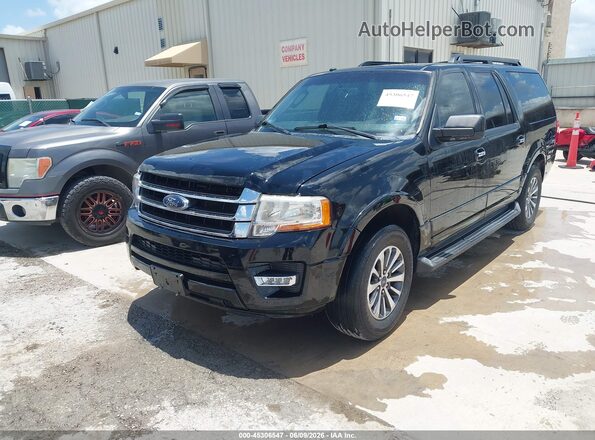 1FMJK1HT0HEA61376 2017 FORD EXPEDITION EL Black 