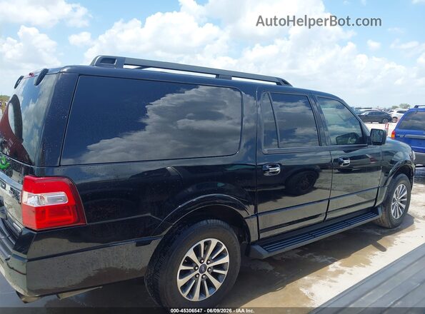 1FMJK1HT0HEA61376 2017 FORD EXPEDITION EL Black 