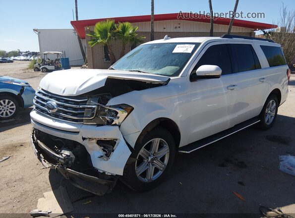 1FMJK1HT0JEA17528 2018 FORD EXPEDITION MAX White Vista tres cuartos delantera izquierda