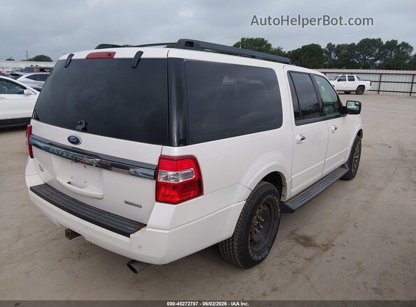 1FMJK1HT1GEF23555 2016 FORD EXPEDITION EL White Tył prawy