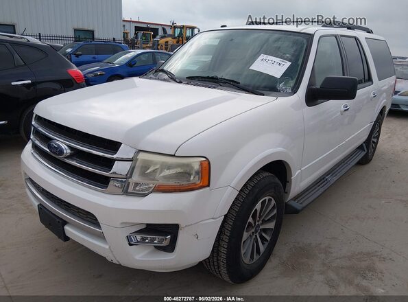 1FMJK1HT1GEF23555 2016 FORD EXPEDITION EL White Przód lewy