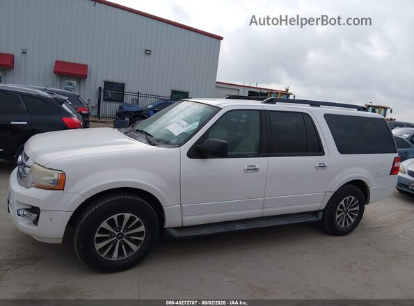 1FMJK1HT1GEF23555 2016 FORD EXPEDITION EL White Widok wnętrza 360 stopni