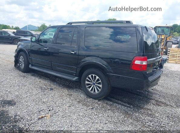 1FMJK1HT2GEF49503 2016 FORD EXPEDITION EL Black Tył lewy