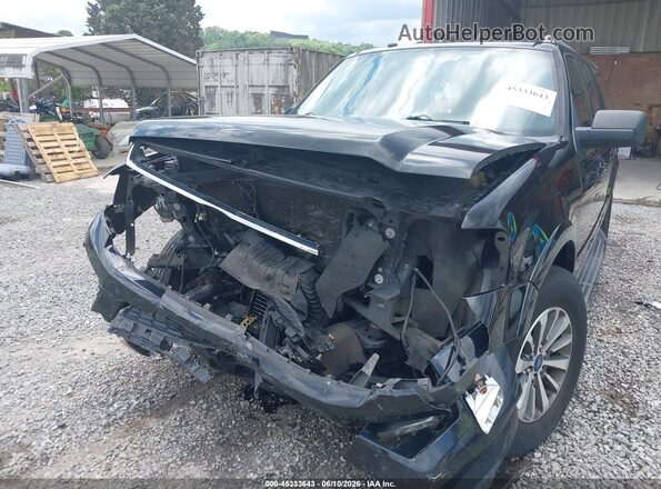 1FMJK1HT2GEF49503 2016 FORD EXPEDITION EL Black Widok z przodu