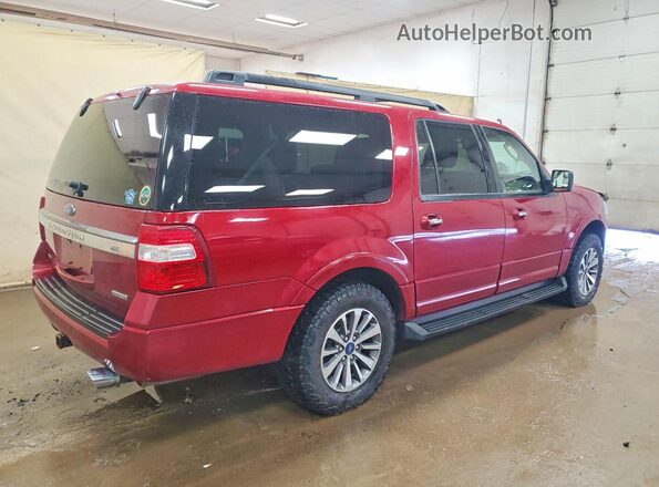 1FMJK1HT3HEA79015 2017 FORD EXPEDITION Red 