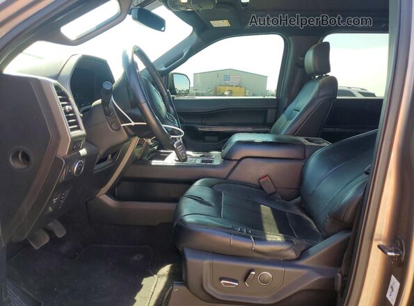 1FMJK1HT3JEA28197 2018 FORD EXPEDITION Tan Vista interior delantera