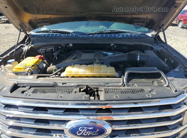 1FMJK1HT3JEA28197 2018 FORD EXPEDITION Tan Vista del compartimento del motor