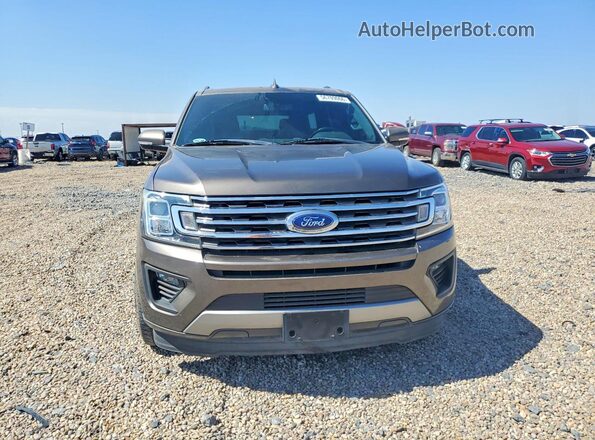 1FMJK1HT3JEA28197 2018 FORD EXPEDITION Tan Vista frontal