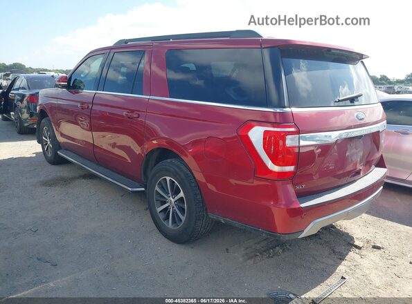 1FMJK1HT3JEA58509 2018 FORD EXPEDITION MAX Red Tył lewy